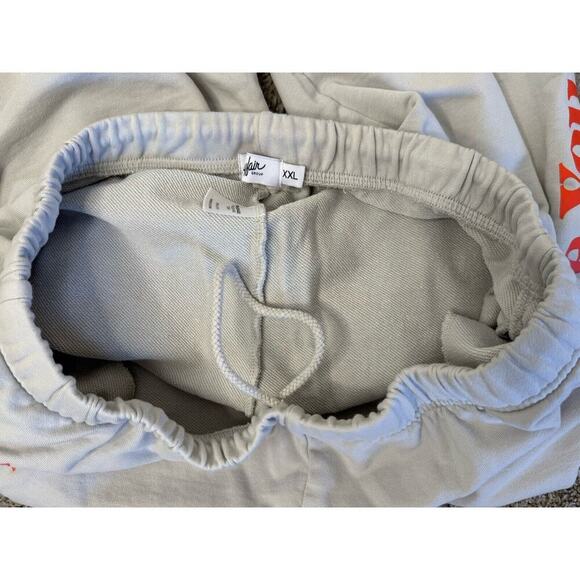 MAYFAIR Made You Smile Thank You Come Again Serving Smiles Lounge Sweatpants XXL - Picture 9 of 10